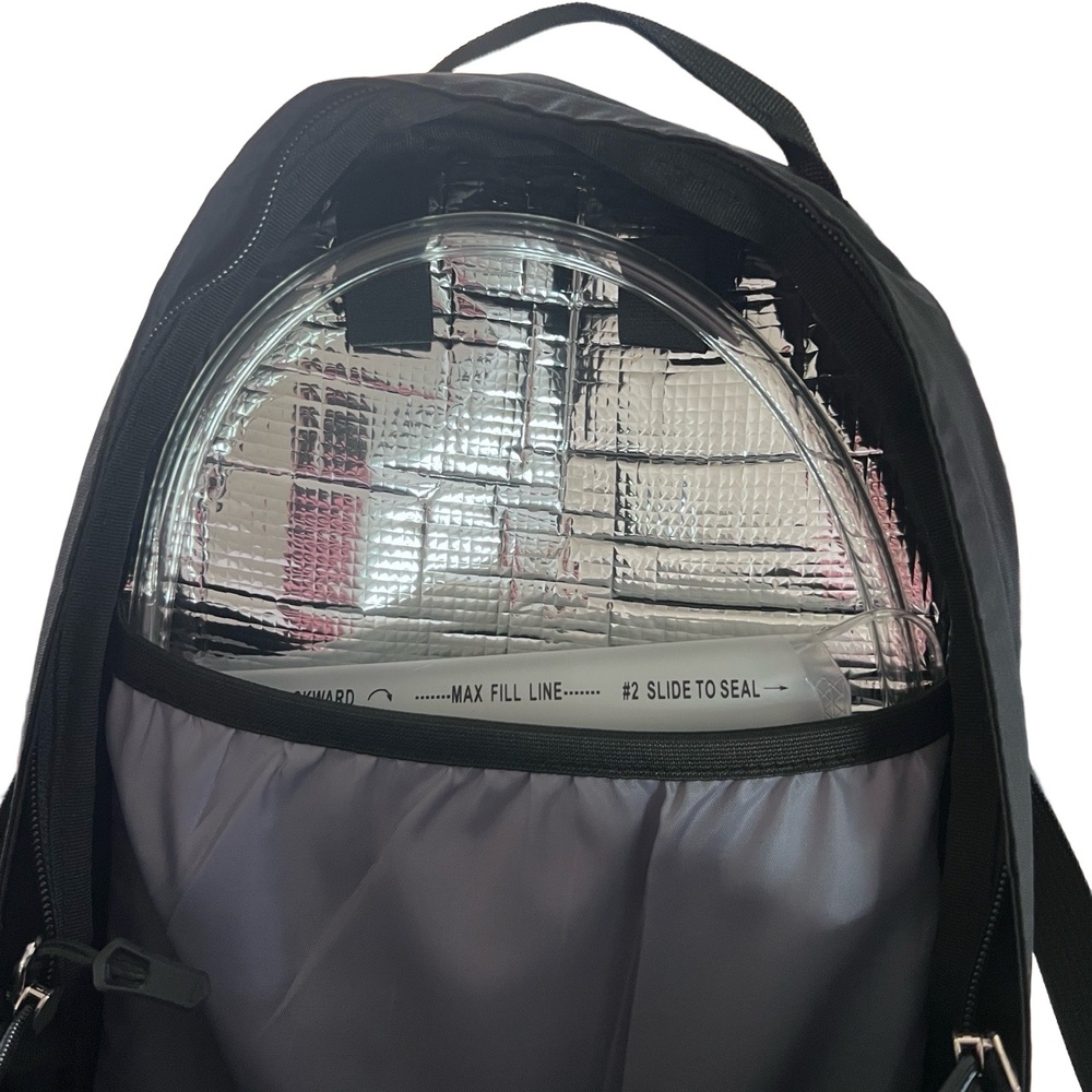 Hydration Backpack Black Multiple Compartments Ou… - image 4